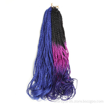 Ombre braiding Hair 2x senegalese twist Synthetic New style in 2019 Synthetic Hair